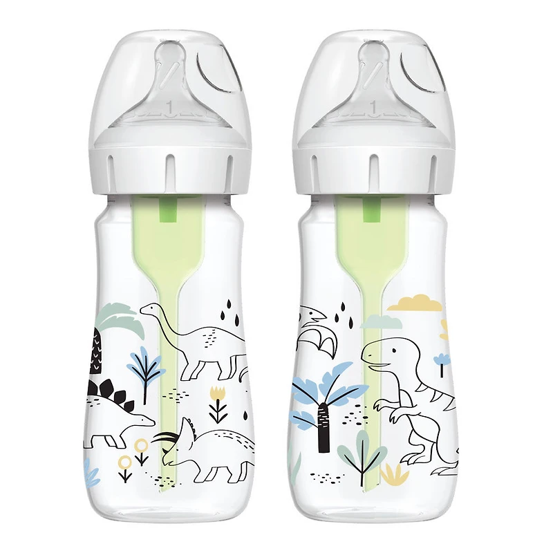 Dr. Brown's - 9oz Options+ Wide Neck Bottle Dino 2Pk