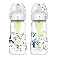 Dr. Brown's - 9oz Options+ Wide Neck Bottle Dino 2Pk