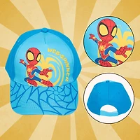 Chapeau Spidey And His Amazing Friends  Bleu Taille 2-3X