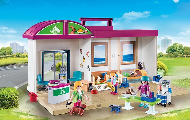 Clinique vétérinaire transportable - Playmobil