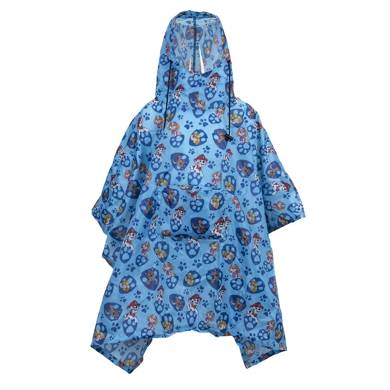 Paw Patrol Kids Paw Patrol Fold Out Poncho Multi Blue
