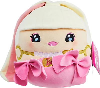 Barbie Cuutopia Plush, 10-inch Soft Pillow Doll, Iconic Pink Look & Felt Pink Bows, Collectible Toy