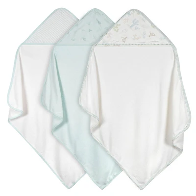 Just Born - Lot de 3 serviettes à capuche - Cactus du désert