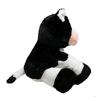 Plushies by Baby Mode Plush Black & White Cow -18"