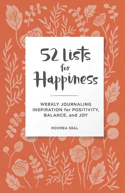 52 Lists for Happiness Floral Pattern - English Edition