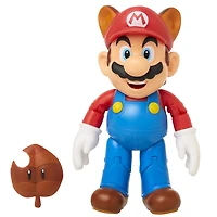 Super Mario 4 "Figures Wave 20 - Raton laveur Mario avec feuille