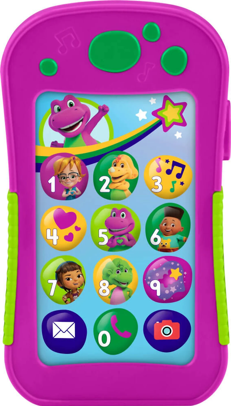 Fisher-Price Barney's World Téléphone Hey Barney, multilingue
