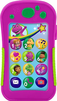 Fisher-Price Barney's World Téléphone Hey Barney, multilingue