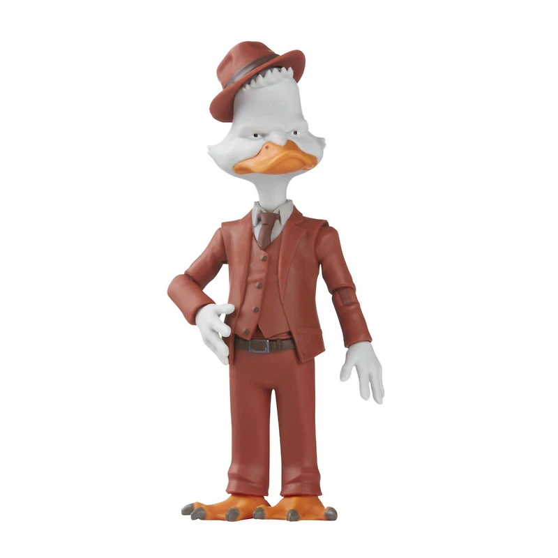 Marvel Legends Series, série What If, figurine de collection Howard The Duck de 15 cm MCU Disney+, 2 accessoires et 1 pièce Build-a-Figure