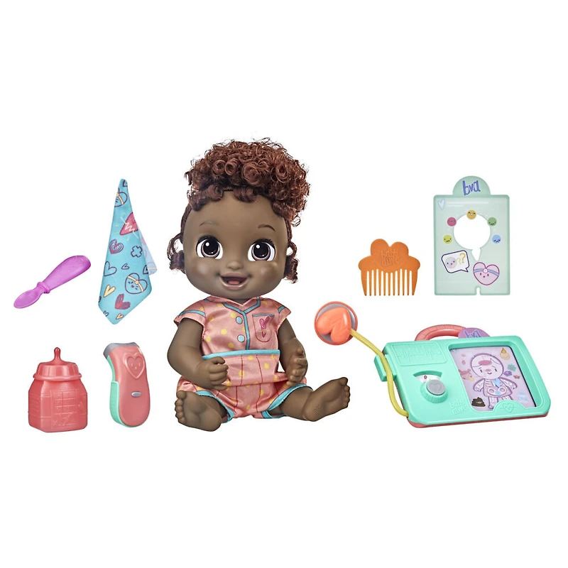 Baby Alive Lulu Achoo Doll, 12-Inch Interactive Doctor Play Toy