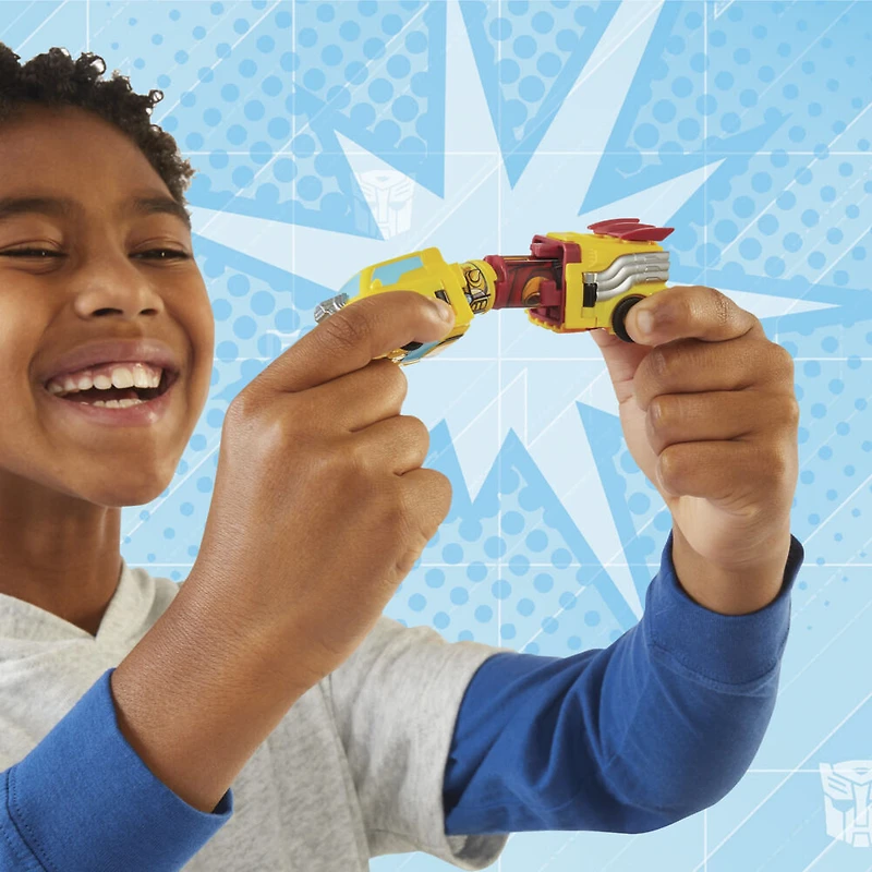 Transformers Swapticons Bumblebee et Autobot Hot Rod, mini-figurines