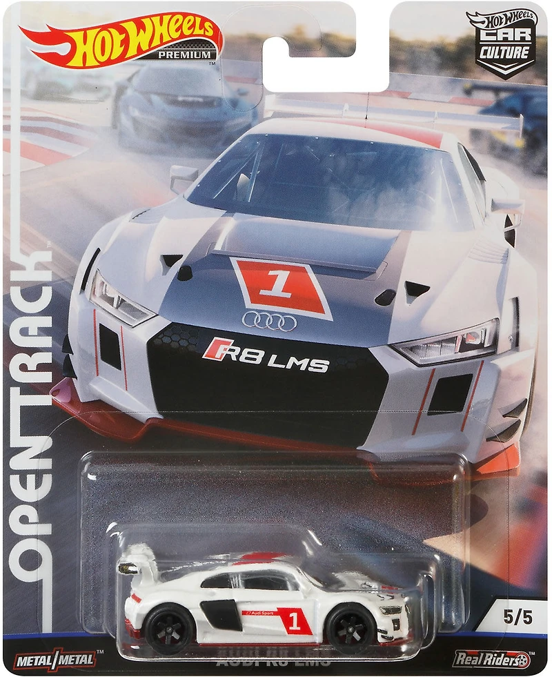 Hot Wheels - Car Culture - Circuit Legends - Véhicule Audi R8 LMS