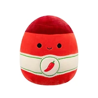 Squishmallows 12,7 cm Flip-A-Mallows - Odion/Illia - Nouilles feu rouge/Sriracha