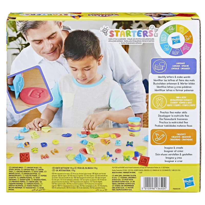 Play-Doh Letters Starter Set, Preschool Crafts