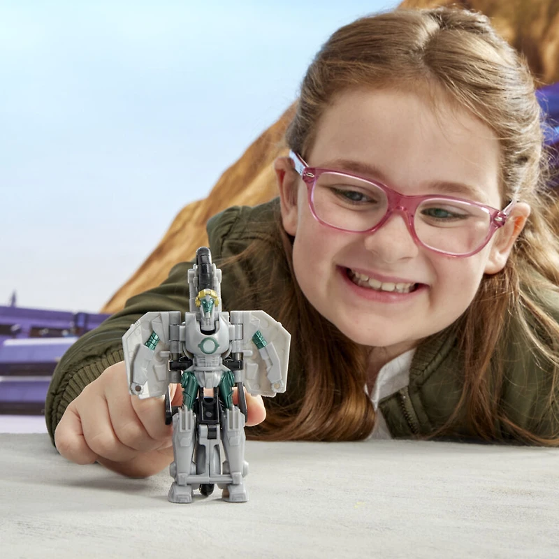 Transformers EarthSpark 1-Step Smash Changers Terran Thrash Action Figure