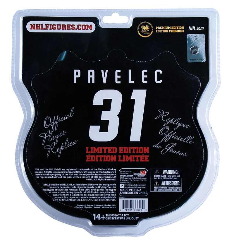 LNH figurine 6" - Ondrej Pavelec.