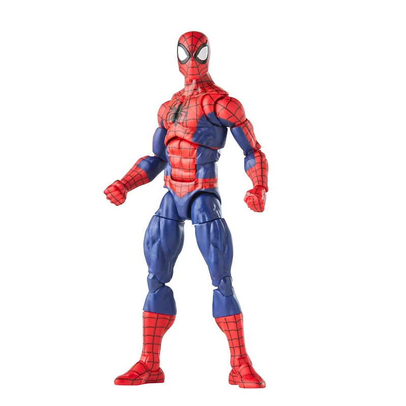 Marvel Legends Series Spider-Man, Pack de 2 figurine Spider-Man et Marvel's Spinneret de 15 cm, inclut 10 accessoires