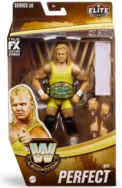 WWE Elite Collection Mr. Perfect Wrestling Action Figure Legends Mattel Series 20