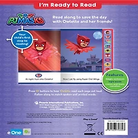 Livre Je Suis Prêt À Lire Avec Bibou Des Pyjamasques - Édition anglaise