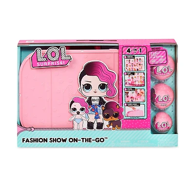 Famille LOL Surprise Fashion Show on the Go - Rose clair - Édition anglaise