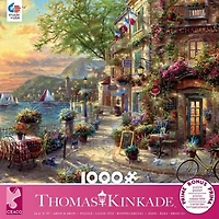 Ceaco! Thomas Kinkade - French Riviera Café casse tête (1000 pc)
