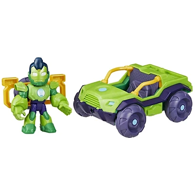 Marvel Iron Man and his Awesome Friends Iron Hulk Action Figure & Toy Vehicle