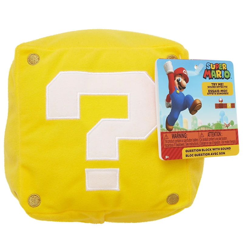 Peluche Pdq De Nintendo Sfx - Bloc Point D'Interrogation