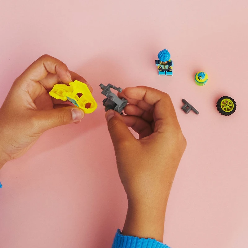 LEGO City Cyber Stunt Bike 60358 Building Toy Set (13 Pieces)