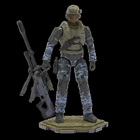 Halo - figurine Infinite - UNSC Marine avec fusil de sniper