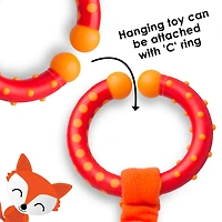 Coussinets de harnais et jouet de personnage renard Diono