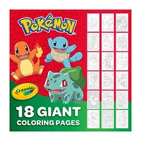 Crayola Giant Colouring Pages, Pokémon