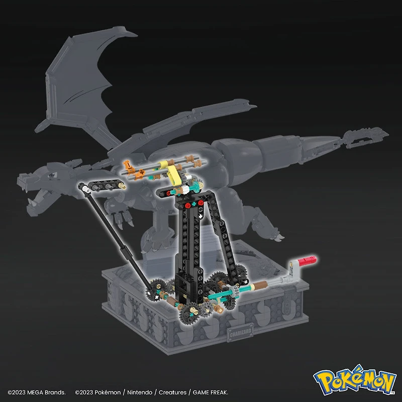 MEGA - Pokémon - Coffret de construction - Dracaufeu, 1664 pièces