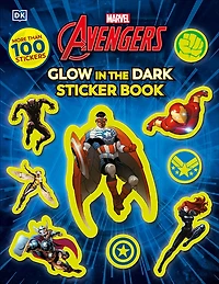 Marvel Avengers Glow in the Dark Sticker Book - Édition anglaise