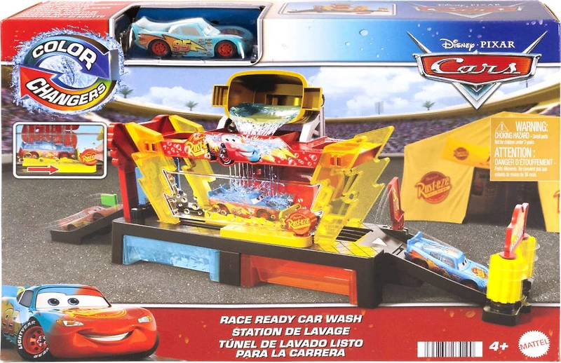 Disney/Pixar Les Bagnoles CC Laveauto Préparation à la Course