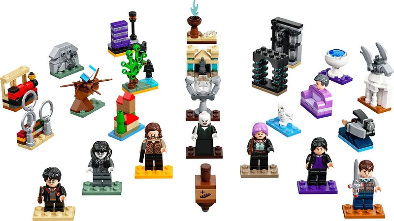 Calendrier de l'Avent LEGO Harry Potter 76404 Jeu de construction (334 pièces)