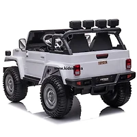 KIDSVIP Licensed Toyota Land Cruiser 2-Seater Kids' 4X4 24V Ride-On Truck w/ RC