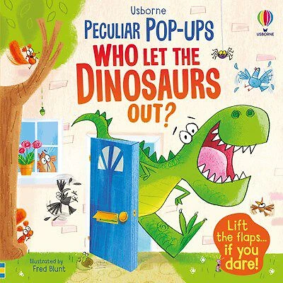 Pop-Ups Who Let the Dinosaurs Out - Édition anglaise