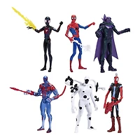 Marvel Spider-Man: Across the Spider-Verse, collection Affrontement ultime, figurines de 15 cm - Notre exclusivité