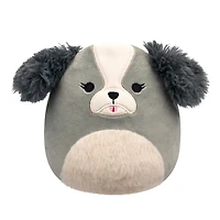 Squishmallows 5" - Flipamallows: Geraldine le chat rose et Malu le chien gris