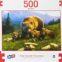 Sure-Lox - Mother Bear - 500 Piece Jigsaw Puzzle