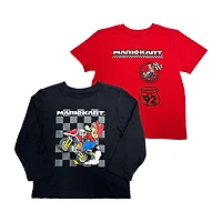 Mario Kart - Ensemble deux pièces - Rouge et Noir - Taille 4T - Exclusivité Toys "R" Us