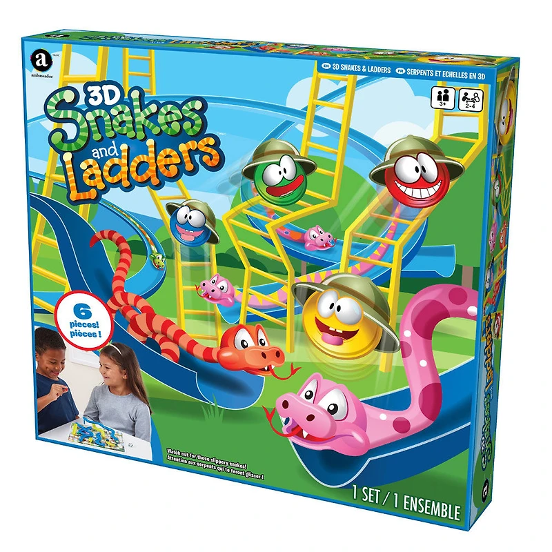 3D Snakes & Ladder