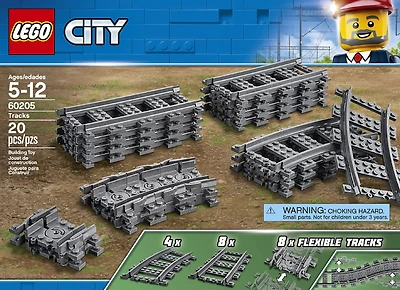 LEGO City Trains Tracks 60205 (20 pieces)