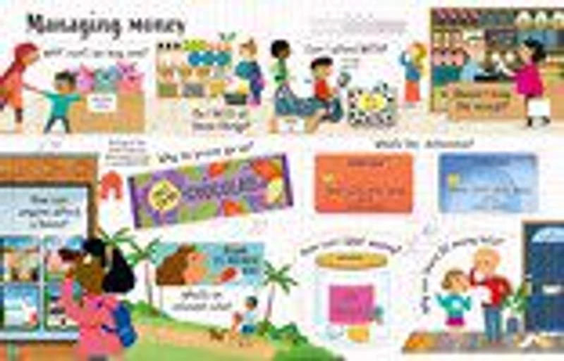 Lift-The-Flap Questions and Answers About Money - Édition anglaise