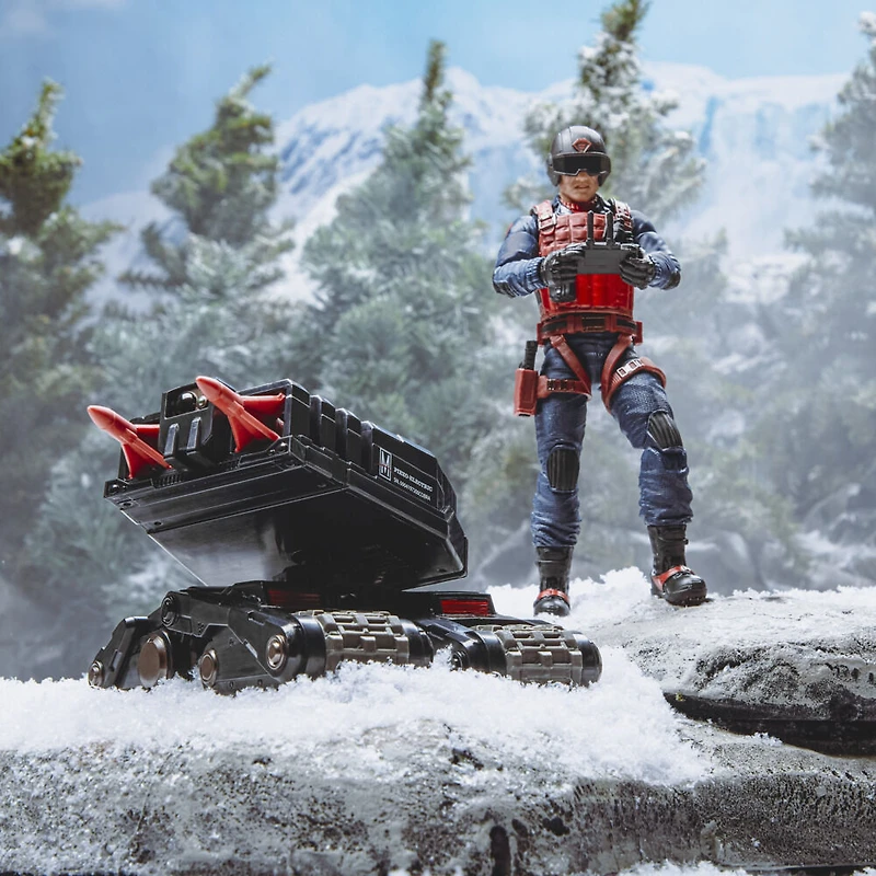 G.I. Joe Classified Series Scrap-Iron and Anti-Armor Drone, Collectible G.I. Joe Action Figures, 74, 6 Inch Action Figures