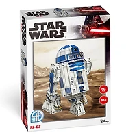 4D Build, Star Wars R2-D2, 3D Paper Model Kit, 192 Piece Paper Model Kit