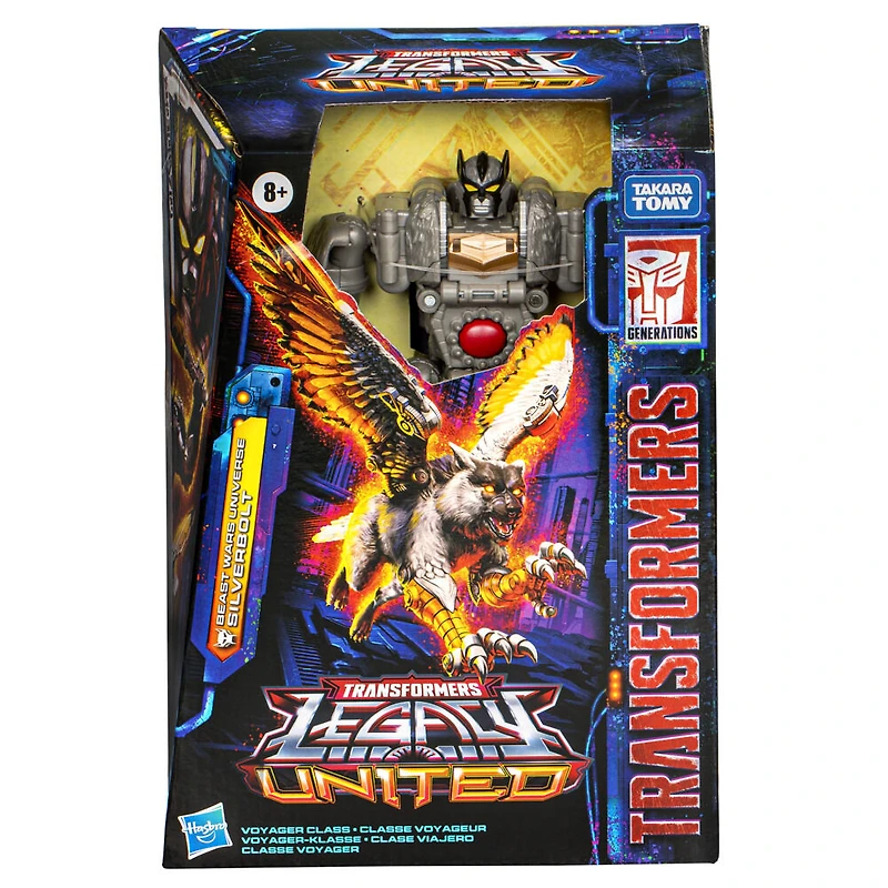 Transformers Legacy United Voyager Class Beast Wars Universe Silverbolt Action Figure