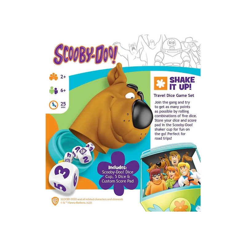 Masterpieces Puzzle Company Scooby-Doo Shake It Up! jeu de plateau - Édition anglaise