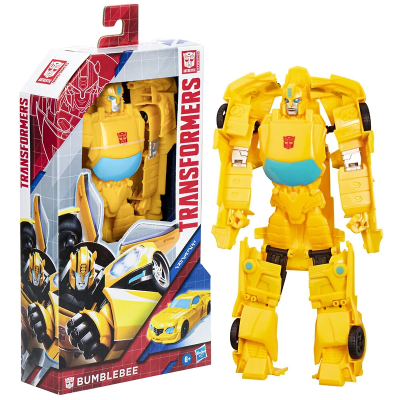 Transformers Authentics Titan Changers, figurine Bumblebee, 28 cm