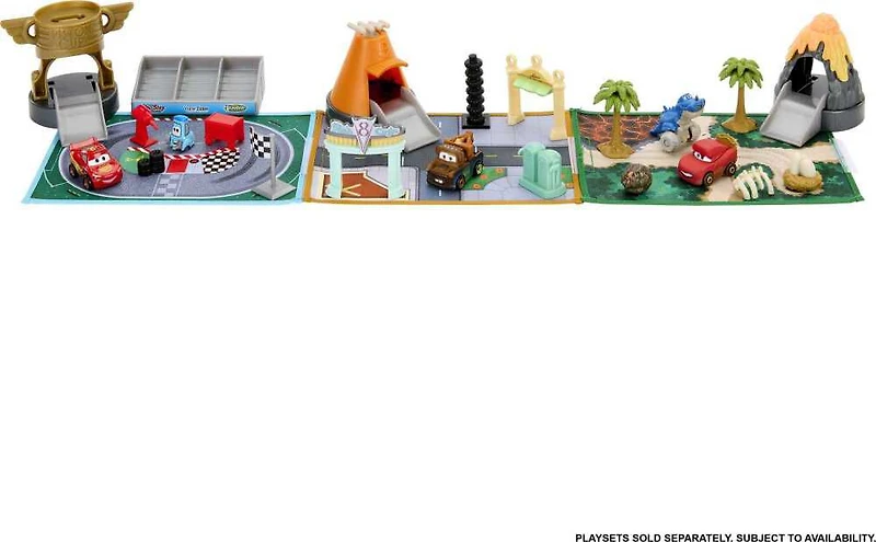 Disney/Pixar Les Bagnoles Mini Racers Course Coupe Piston